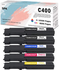 5 PK Toner Cartridge for Xerox C400 C405 Printer U21366