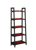 Black Five Shelf Bookcase J710