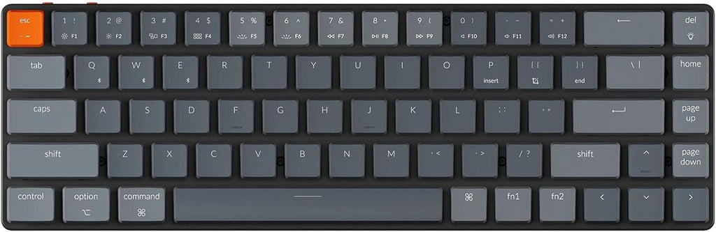 68 Keys Ultra-Slim Wireless Mechanical Keyboard with RGB LED Backlit P553601