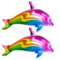 2pcs Inflatable Dolphin Toys Y173