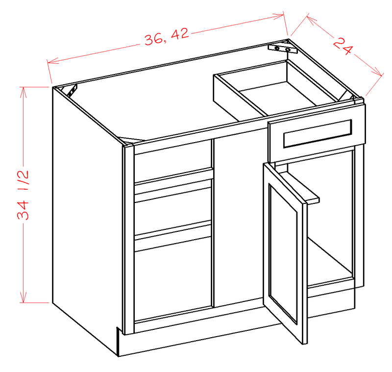 High-Density Fiberboard Base Cabinet C106