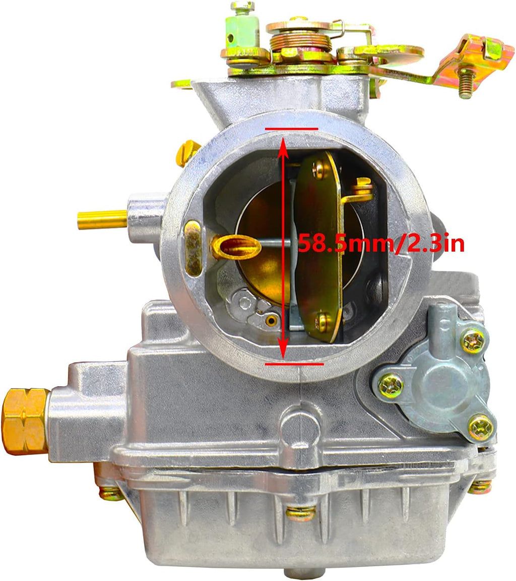 1-Barrel 1960 Carburetor Replacement with Mounting Gasket X15558
