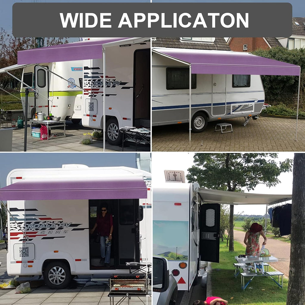 Waterproof Vinyl RV Awning Fabric Replacement 17' B66135