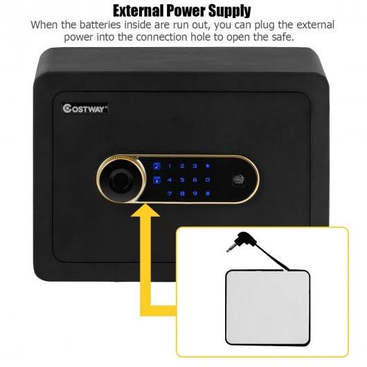 Keypad Security Safe Box 0.5 Cubic Feet V8754