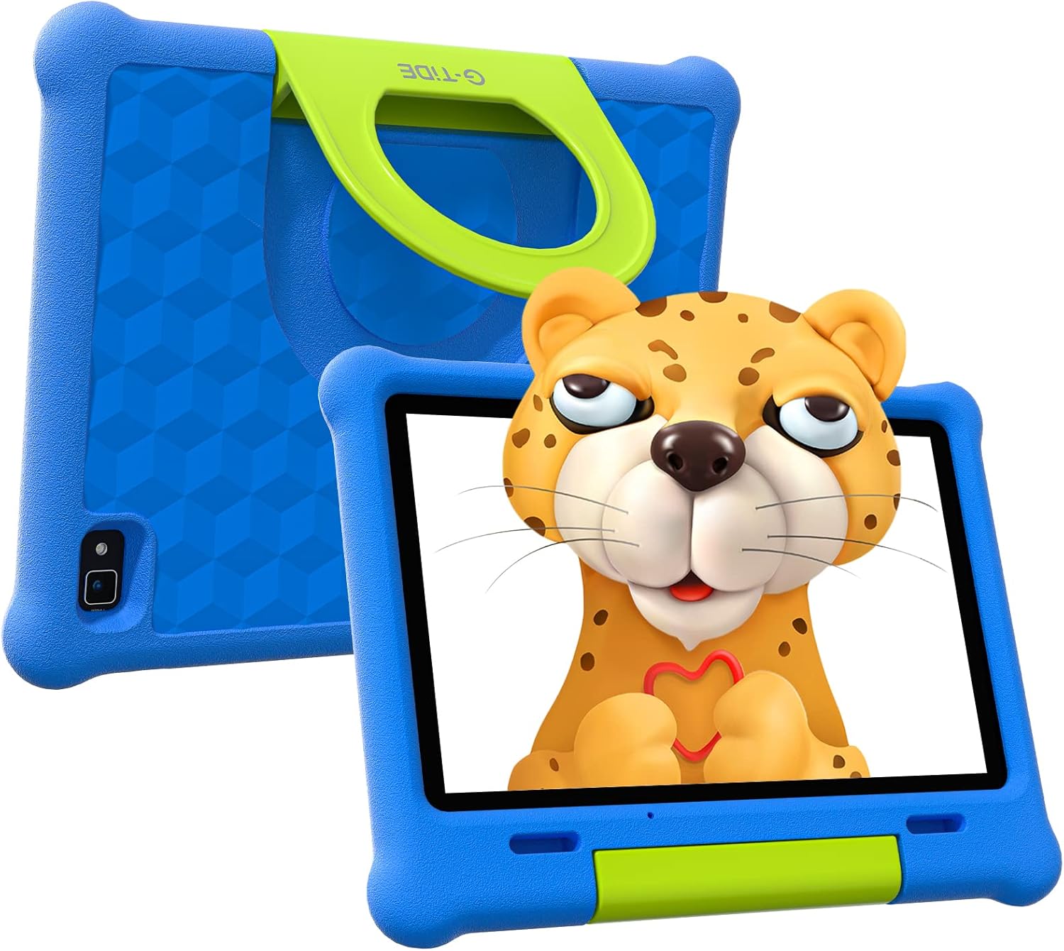 Kids Tablet 10 inch Android 11 32GB Quad-Core HD Dual Camera WiFi Bluetooth Blue B417943
