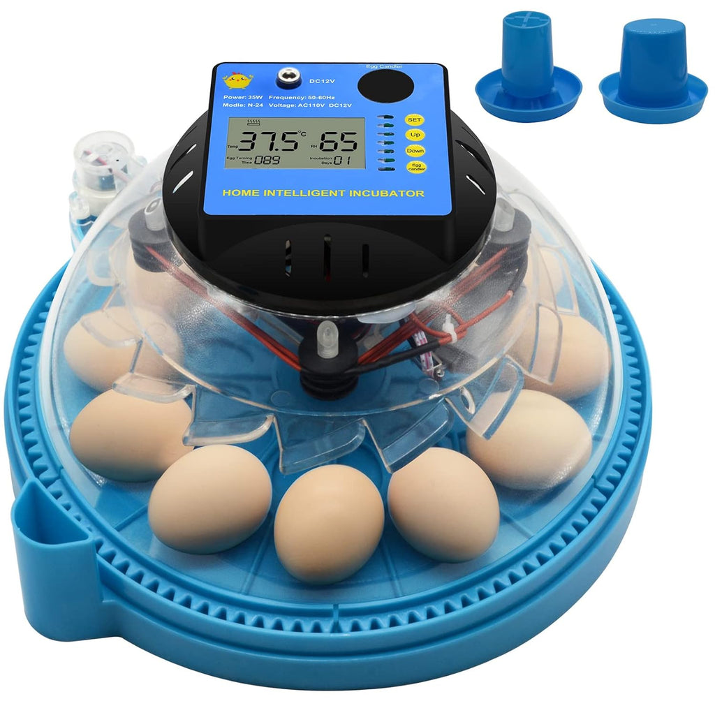 2 Pc Automatic Egg Incubator with Humidity Display G24425