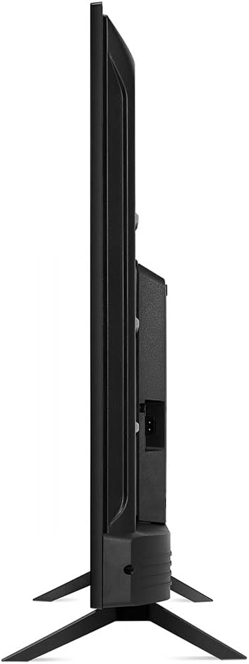 55 Inch 4K TV Bundle with Sound Bar, TV Wall Mount Bracket and Surge Adapter E7683