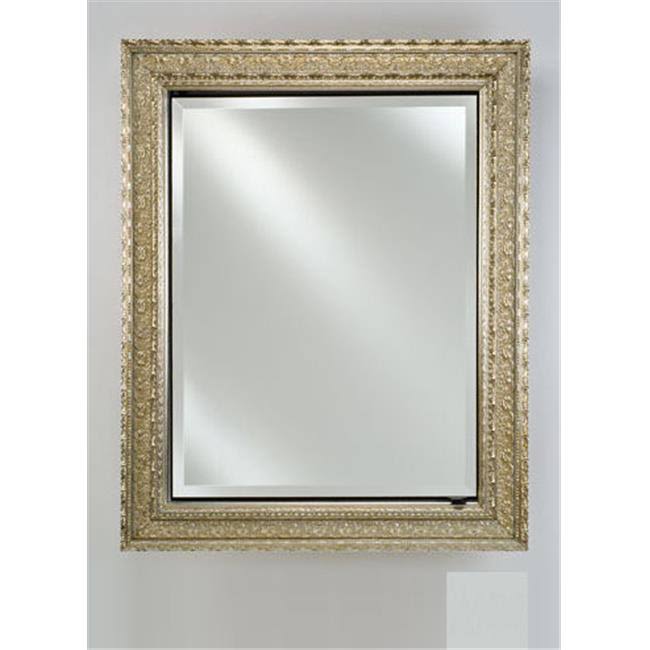 Satin White Recessed Single Door Cabinet I51372