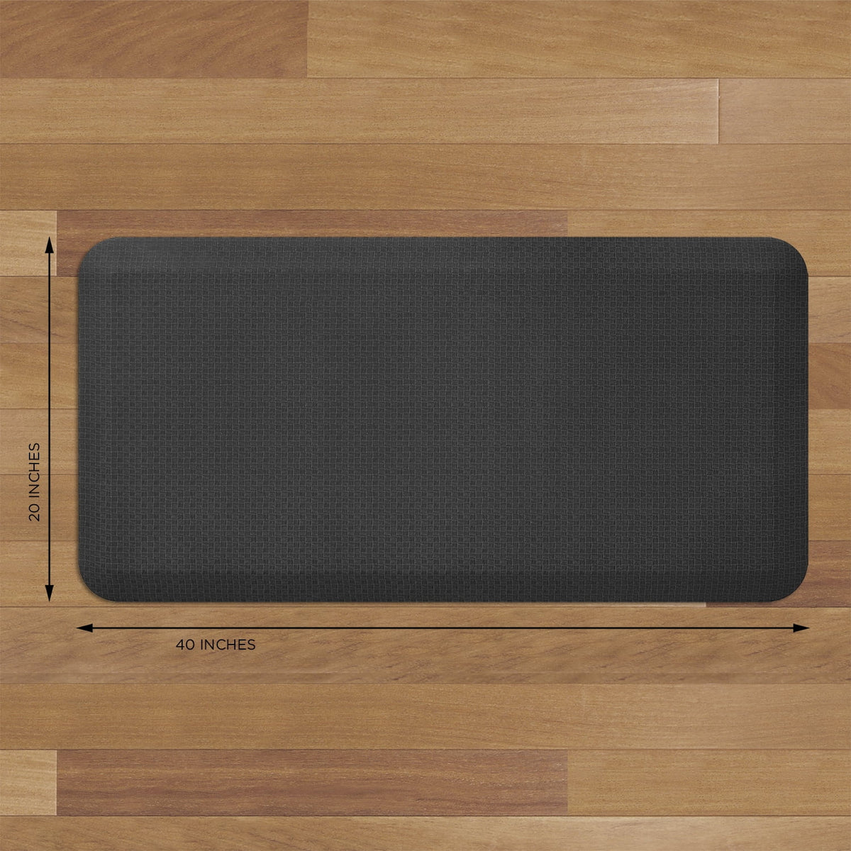 Dark Gray Anti-Fatigue Kitchen Floor Mat R266405