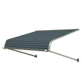 Slate Blue Solid Fixed Door Awning P50770