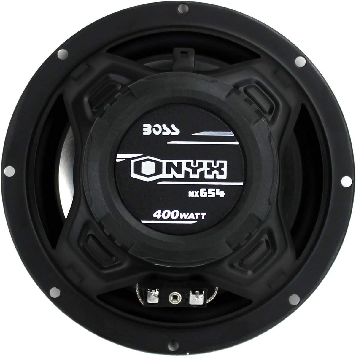 Onyx 6.5 Inch 400 Watt 4-Way Car Audio Coaxial Speakers, 2 Pairs M319217