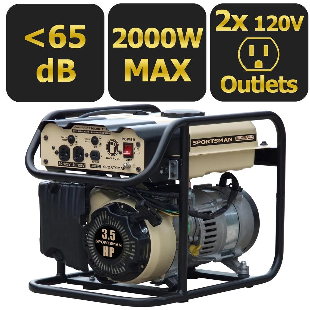 2000-Watt Portable Generator U66421