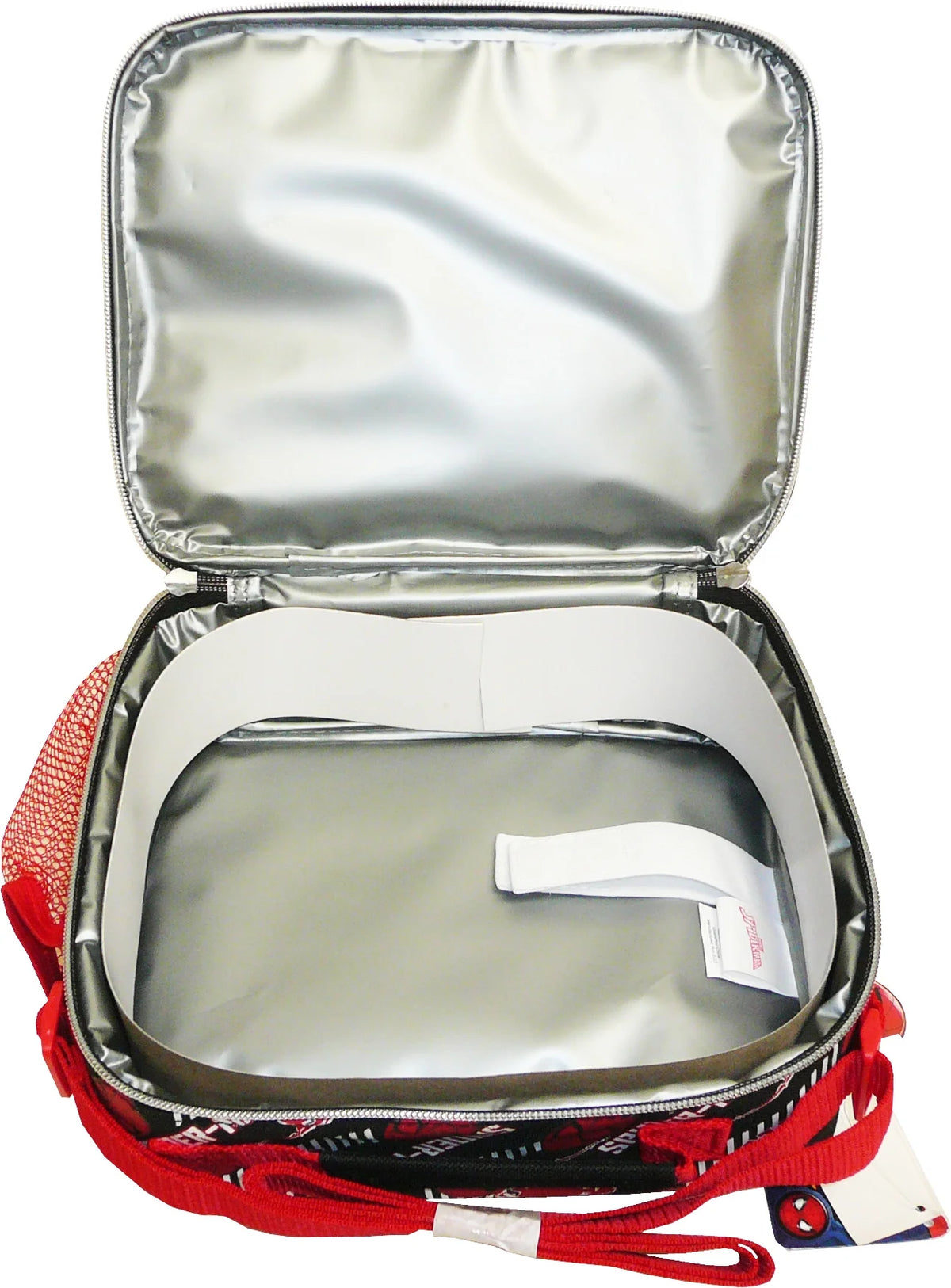 Black Red Blue Rolling School Backpack with Lunch Bag B379