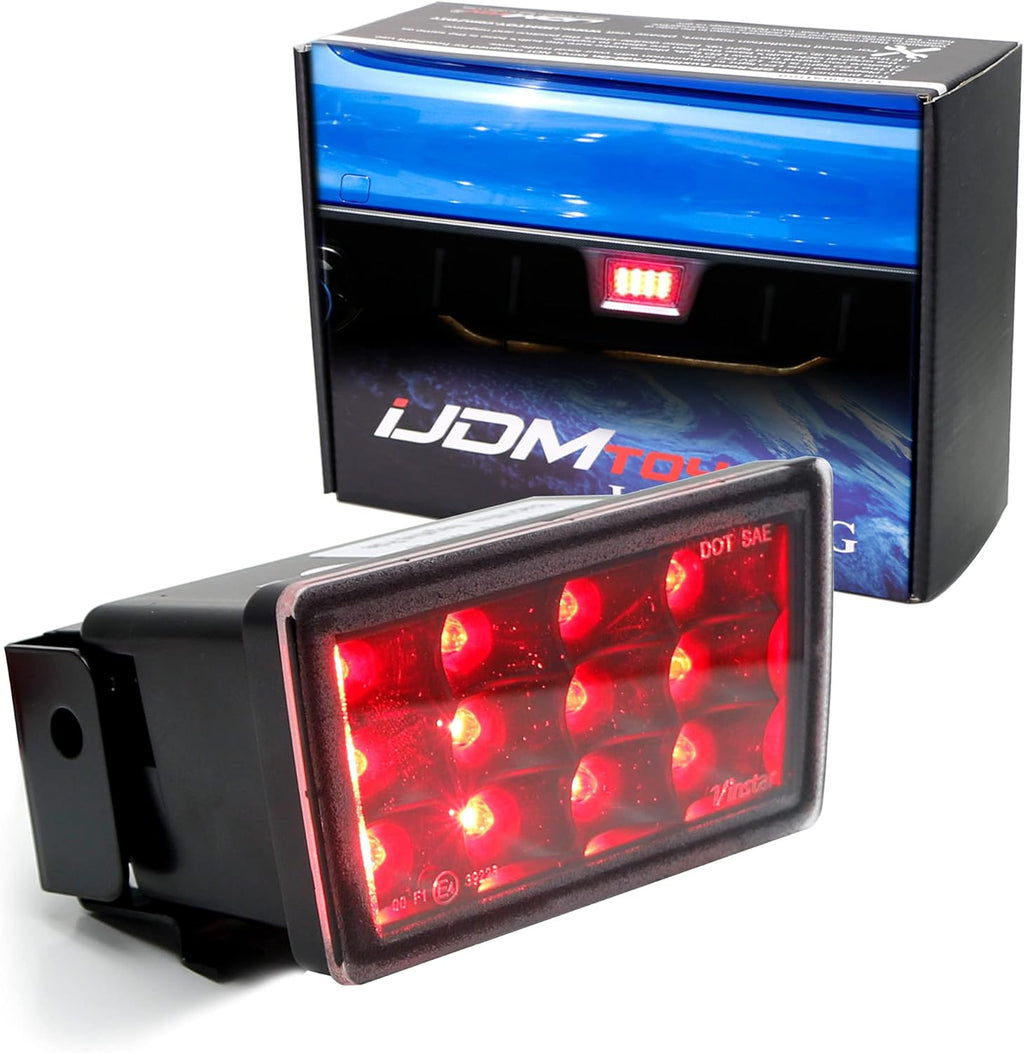 Red Lens Full LED Rear Fog Light Kit Pack of 2 X68876