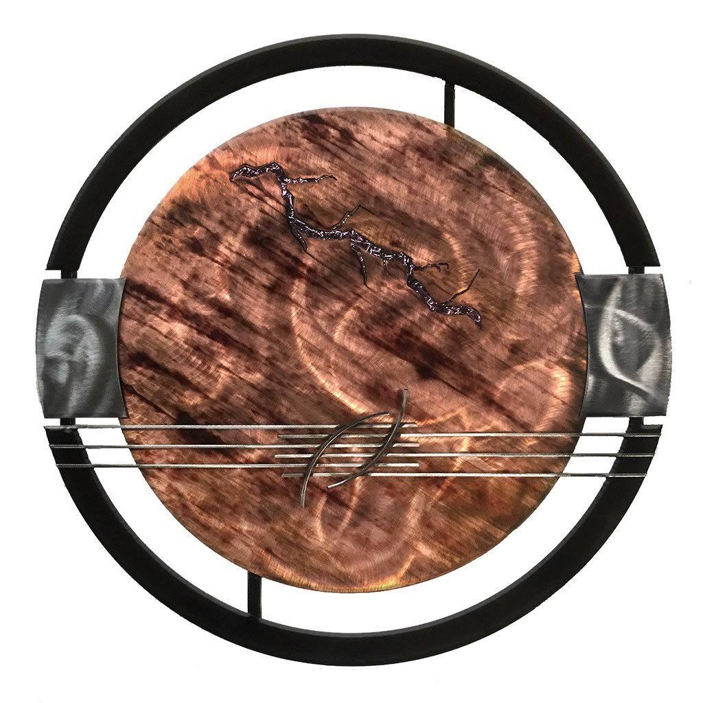 Gong Metal Wall Decor X402