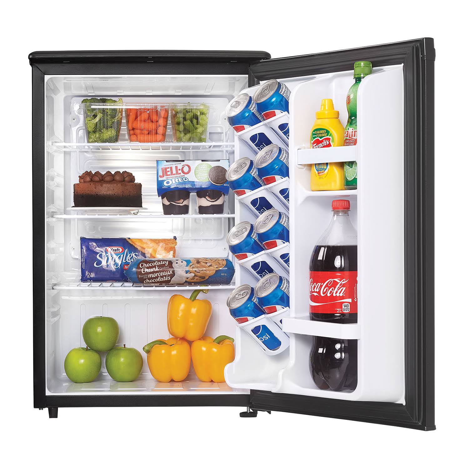2.6 Cu. ft. Compact Refrigerator Black X818076
