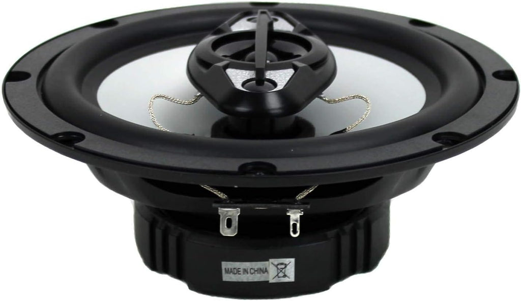 Onyx 6.5 Inch 400 Watt 4-Way Car Audio Coaxial Speakers, 2 Pairs M319217