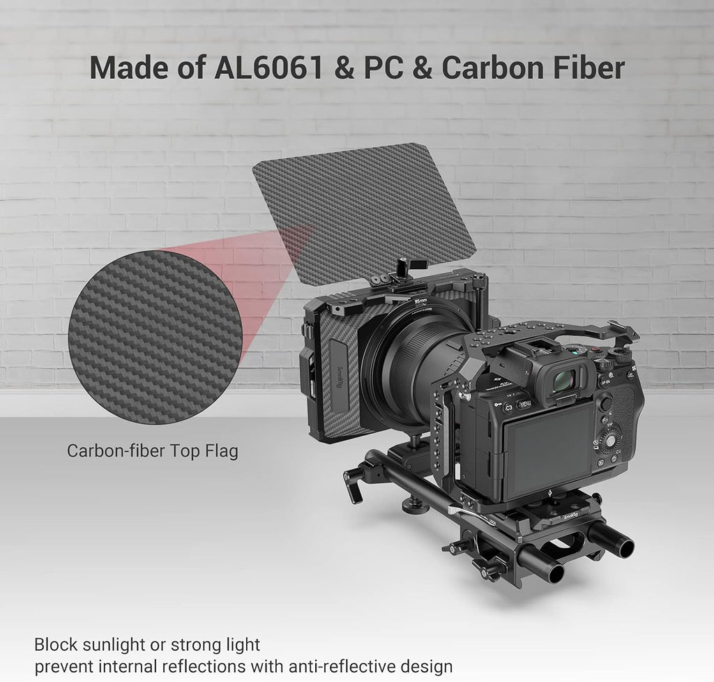 Mini Matte Box for 67mm/72mm/77mm/82mm/95mm Lenses M122