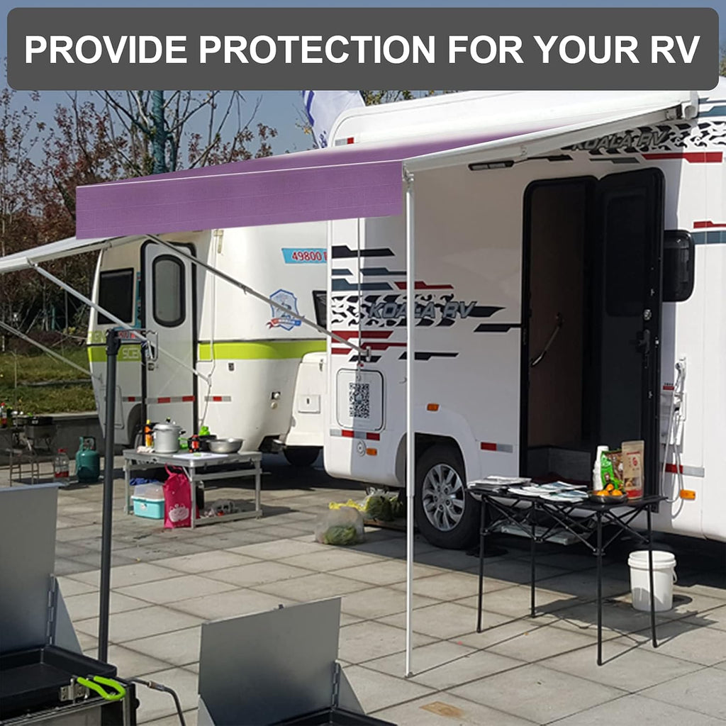 Waterproof Vinyl RV Awning Fabric Replacement 17' B66135