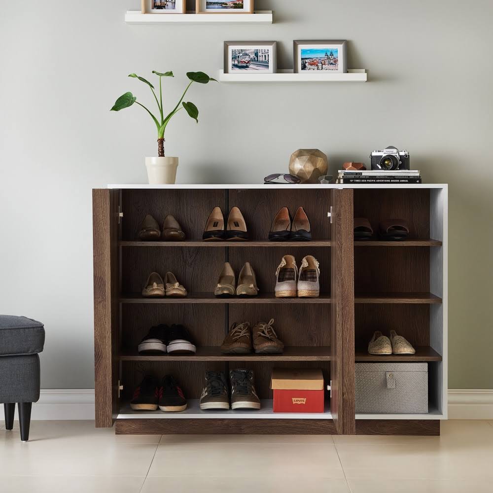 White Storage Cabinet A427