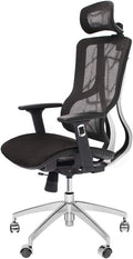 Black Ergonomic Mesh High Back Office Chair with Adjustable Headrest and Armrest D9381