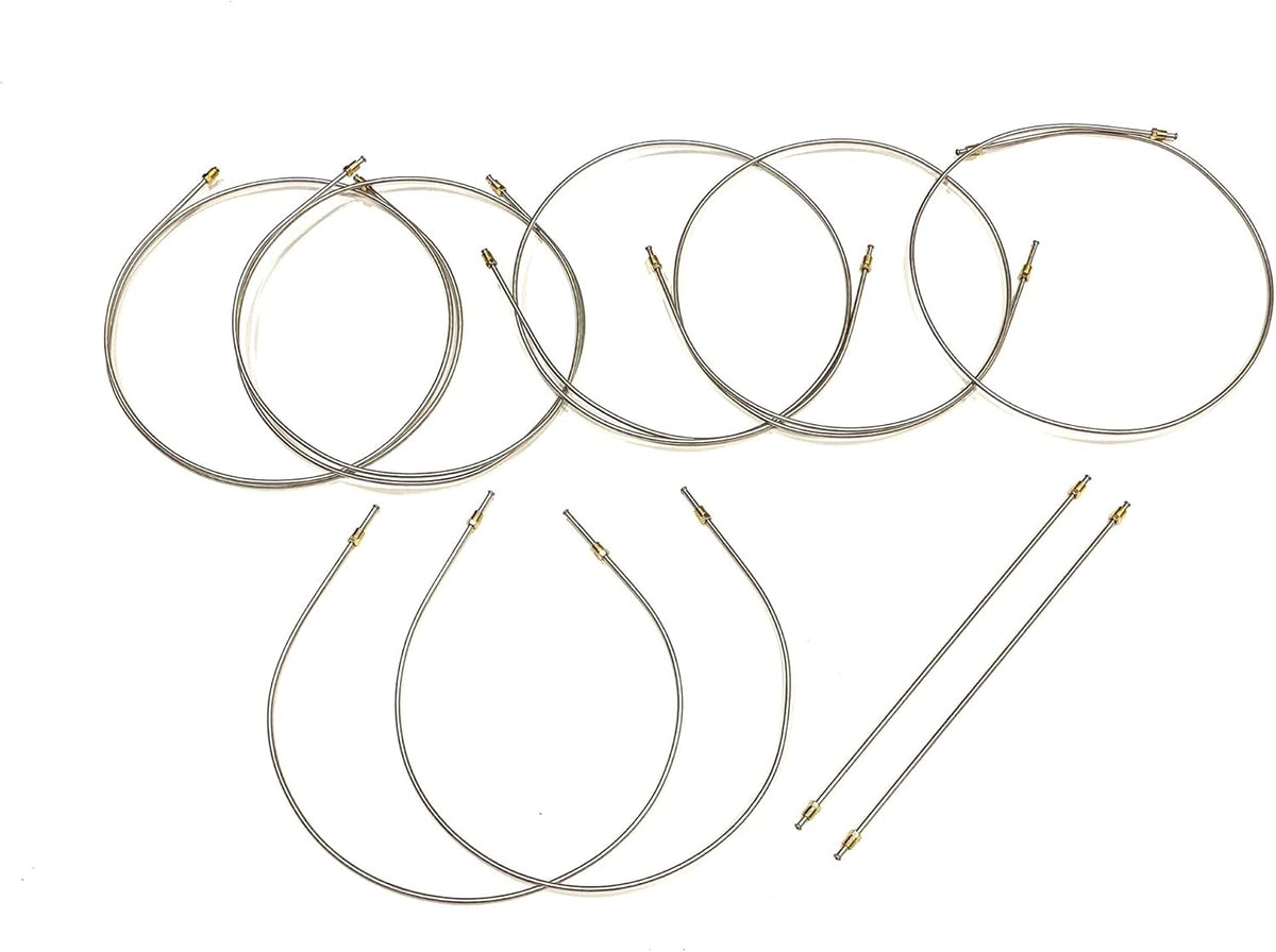 Stainless Steel Brake Line Kit, Pack of 2 I2414