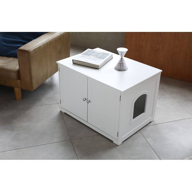 Black Kitty Litter Loo Bench Z2155