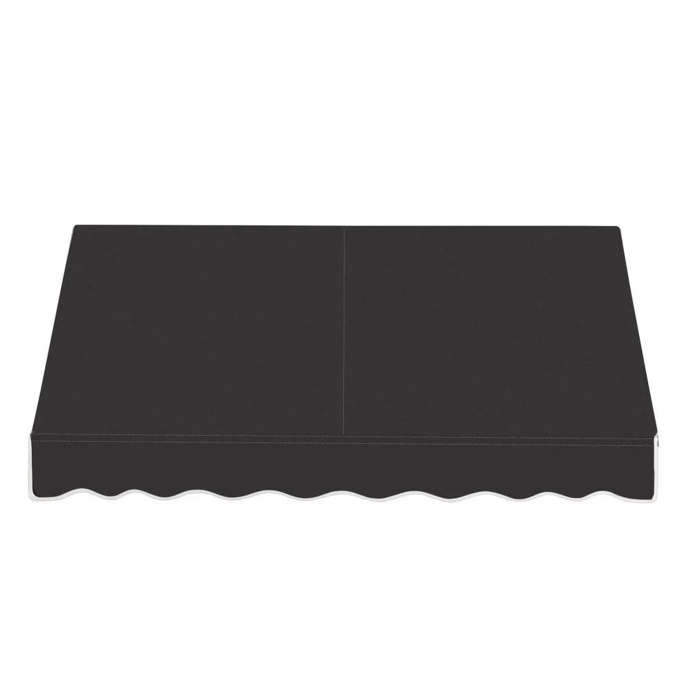 Black Acrylic Fixed Awning Q305