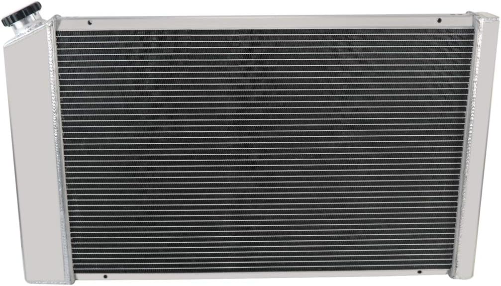 3 Row Aluminum Radiator with 2X12 Fan Shroud Combo and Relay Kit H772