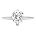 14K White Gold Solitaire Engagement Ring Z948679