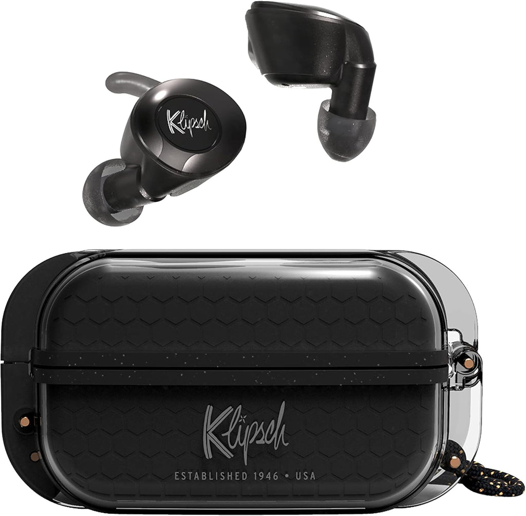T5 II True Wireless Sport Earphones in Black with Dust/Waterproof Case & Earbuds V589084