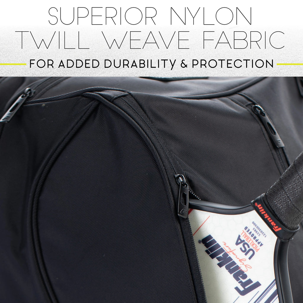 Black Hybrid Pickleball Backpack Duffle Bag Z261