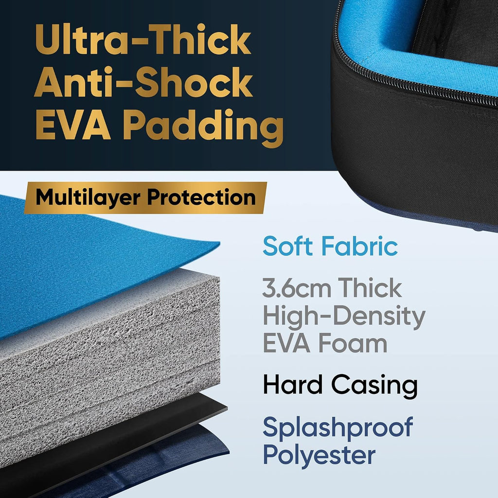 Hard Case with Soft Padding for 4”, 5”, 6”, and 8” Optical Tubes W934