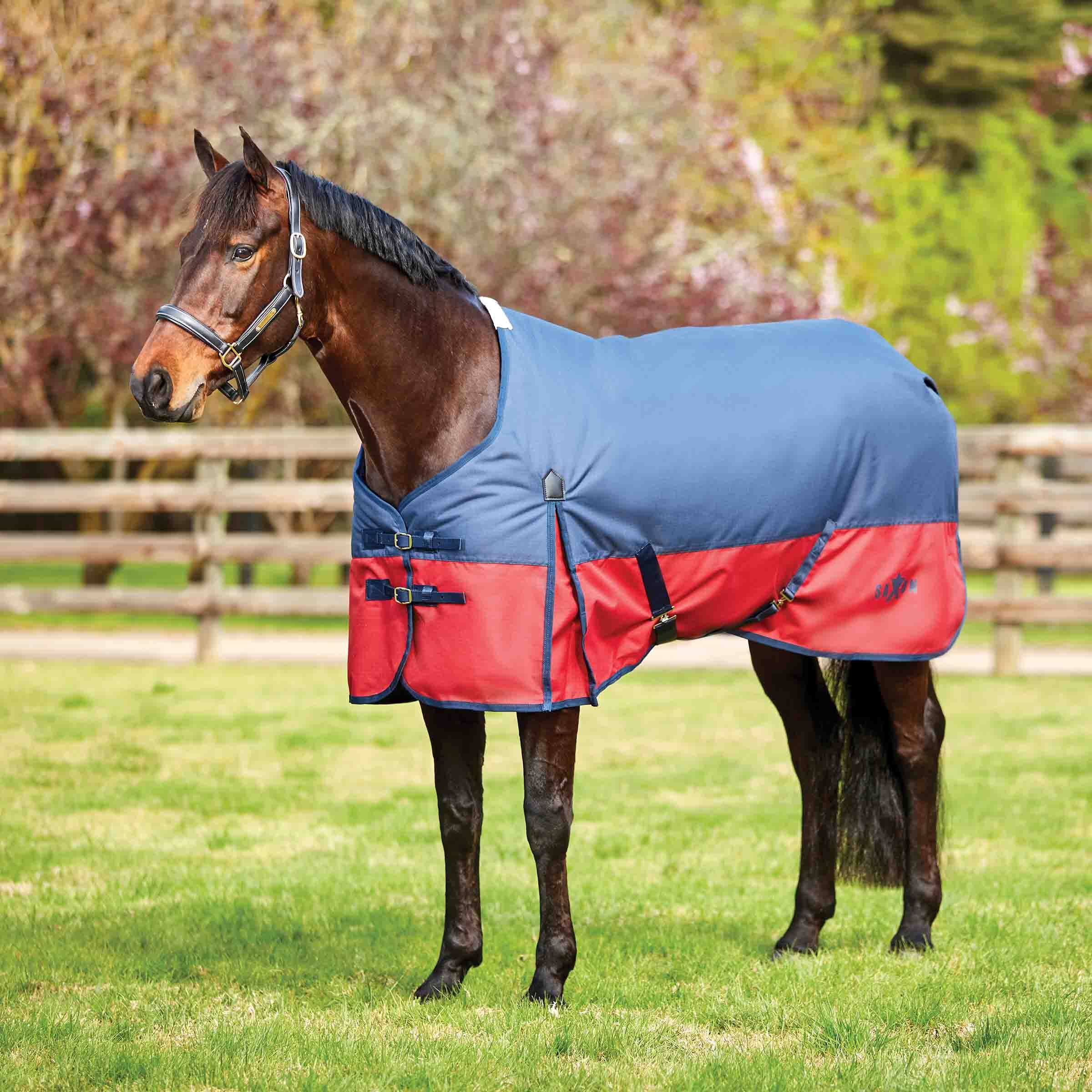 1200D Heavy Neck Navy/Red R78948