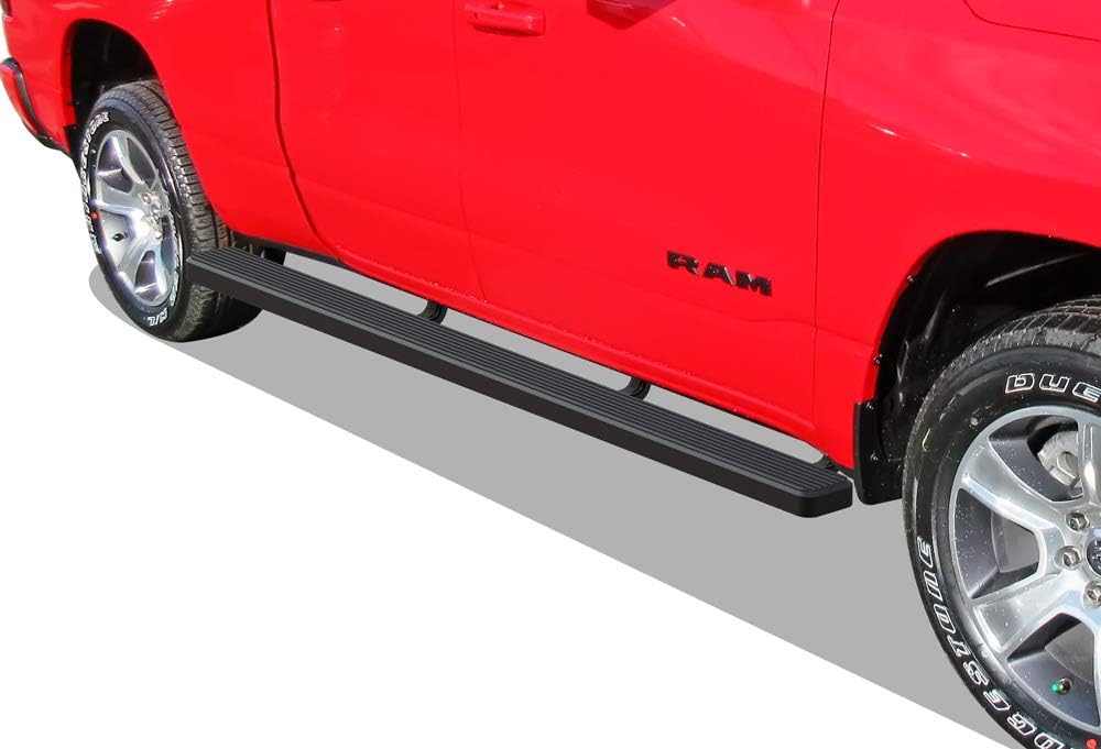 Black Powder Coated 4 inches Running Boards M217261