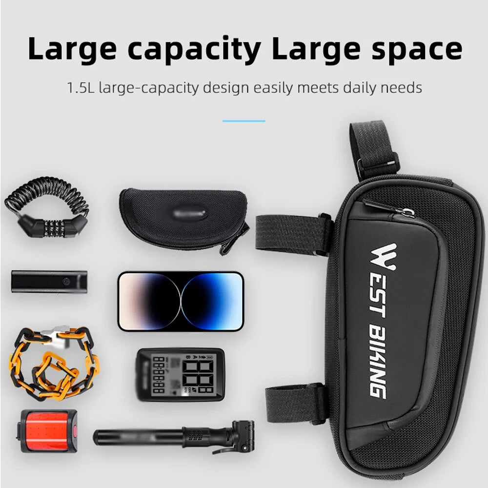 Waterproof Bicycle Front Frame Bag B79451