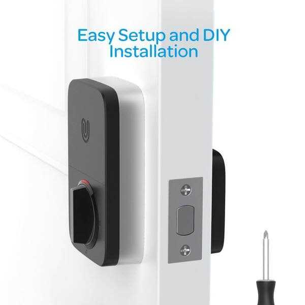 Smart Lock Deadbolt with Passage Handle A7923