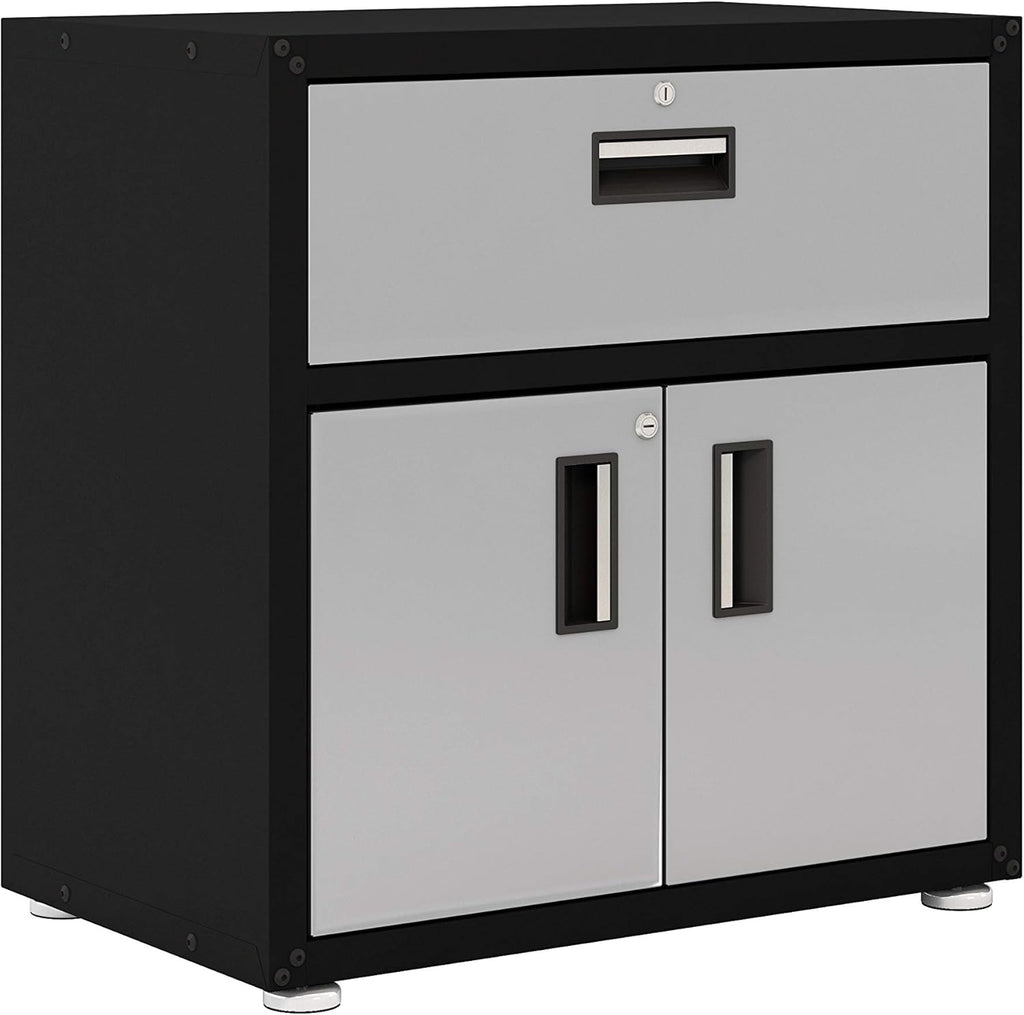 One Drawer Steel Cabinet with 2 Doors E8946