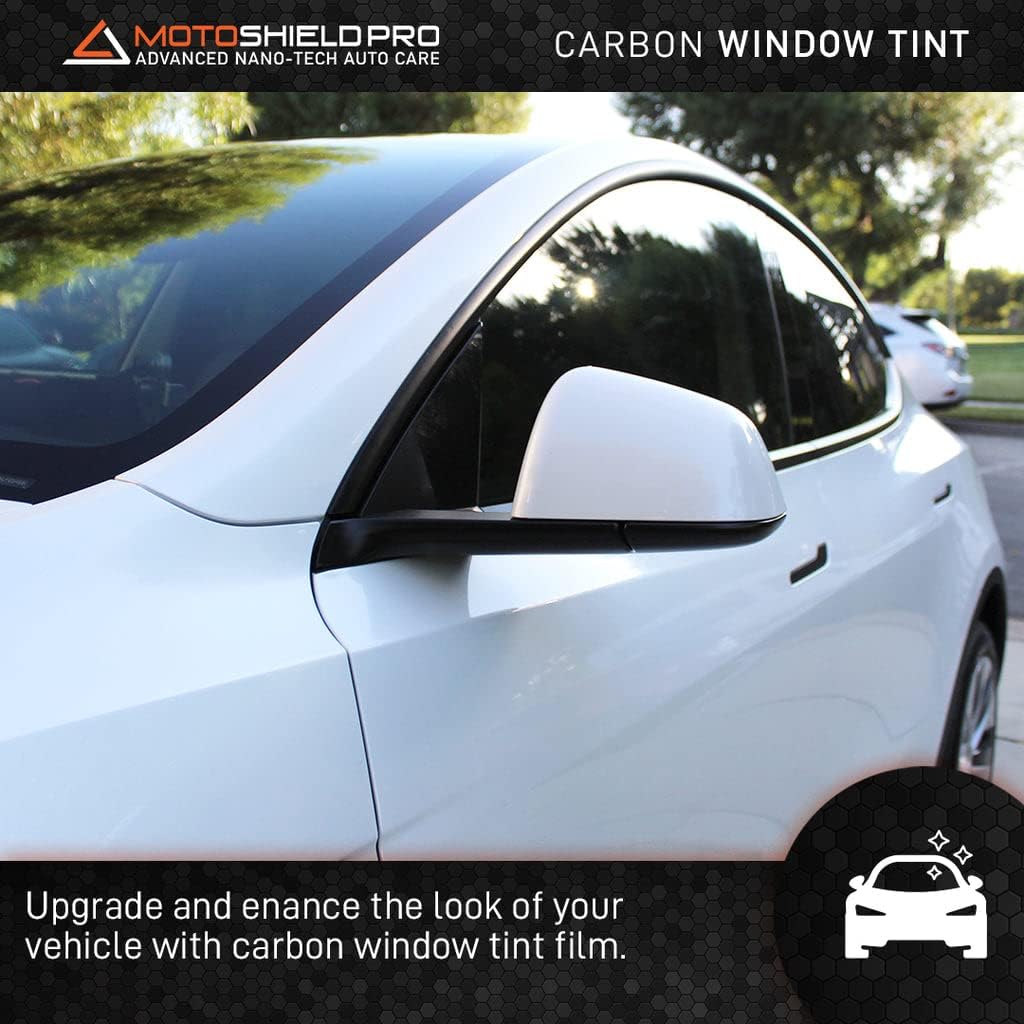 Carbon Window Tint Film 35% VLT 20” in x 100’ ft Roll Pack of 2 C39983