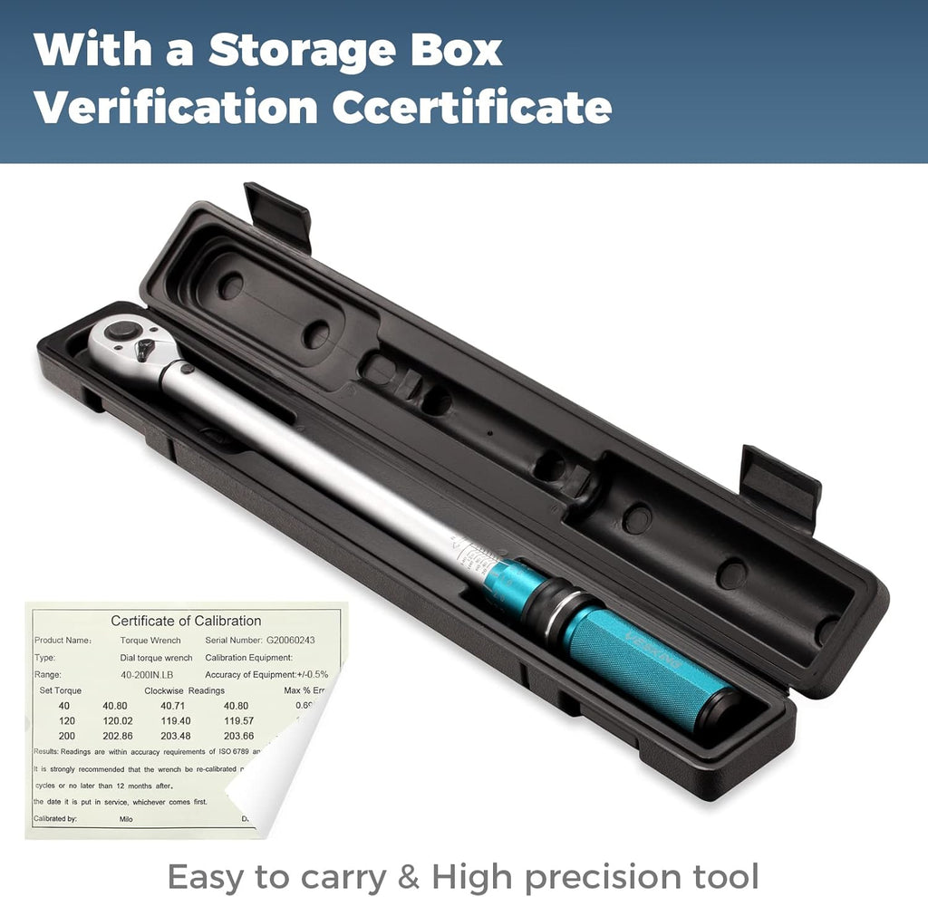 1/2-Inch Drive Click Torque Wrench Set Pack of 2 N51155