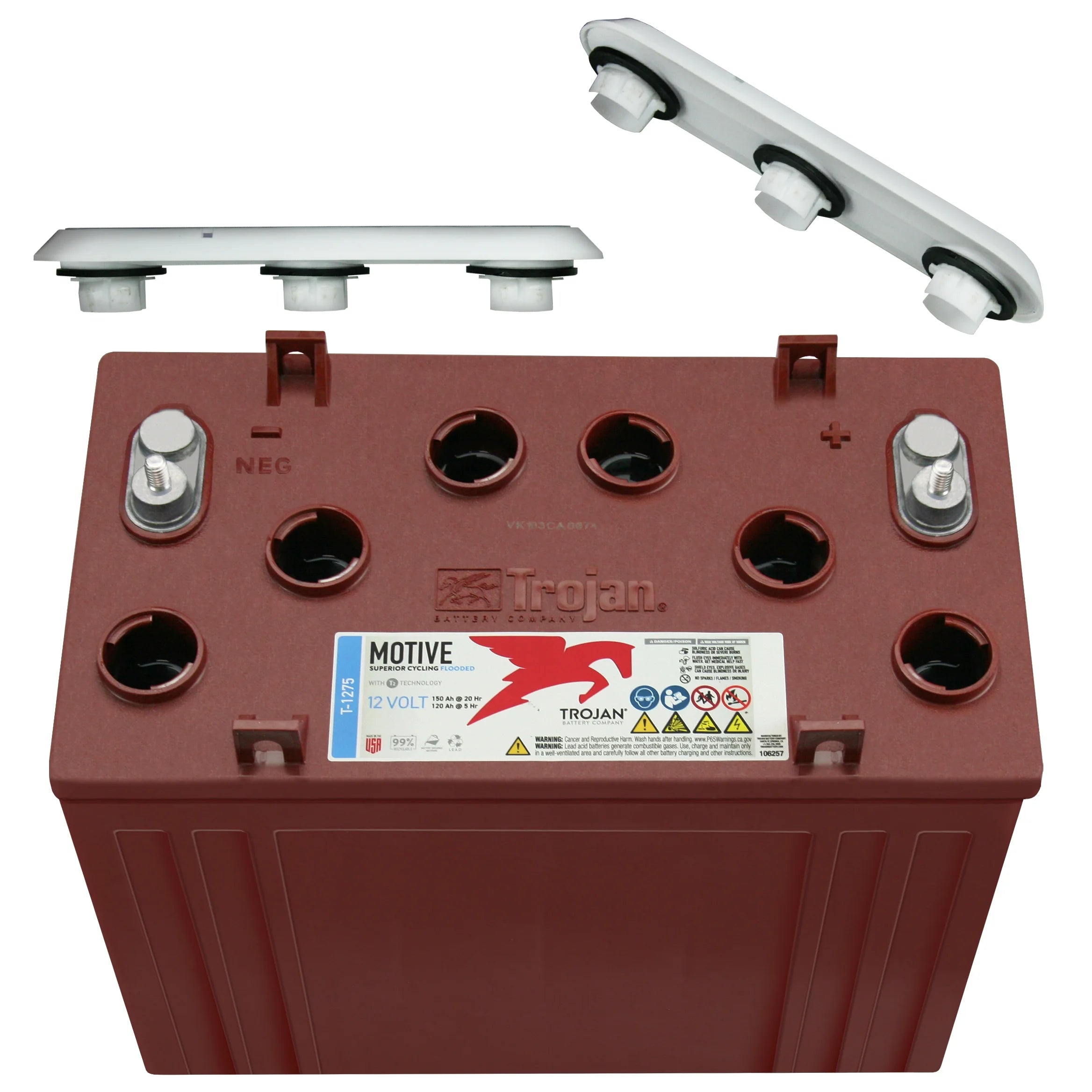 12 Volt 150 AH Deep Cycle Battery 6 Pack M55357