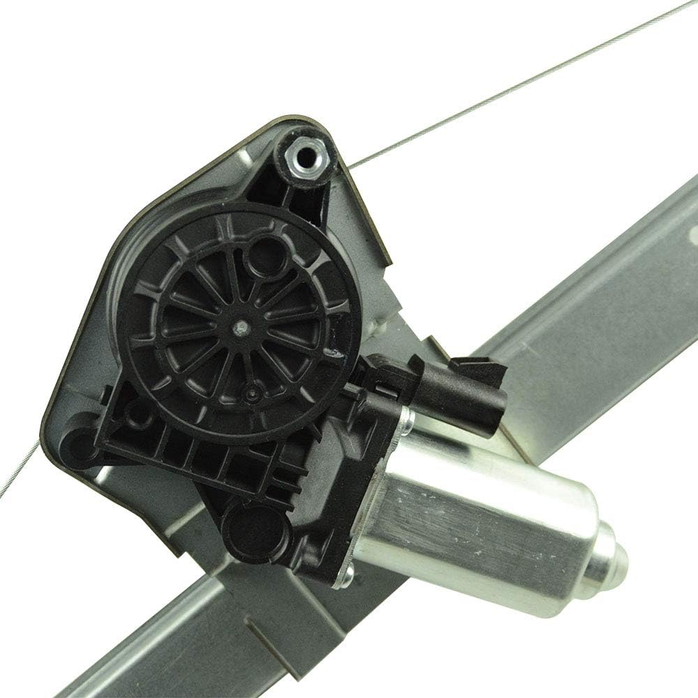Rear Passenger Power Window Regulator with Motor Pack of 2 U352180