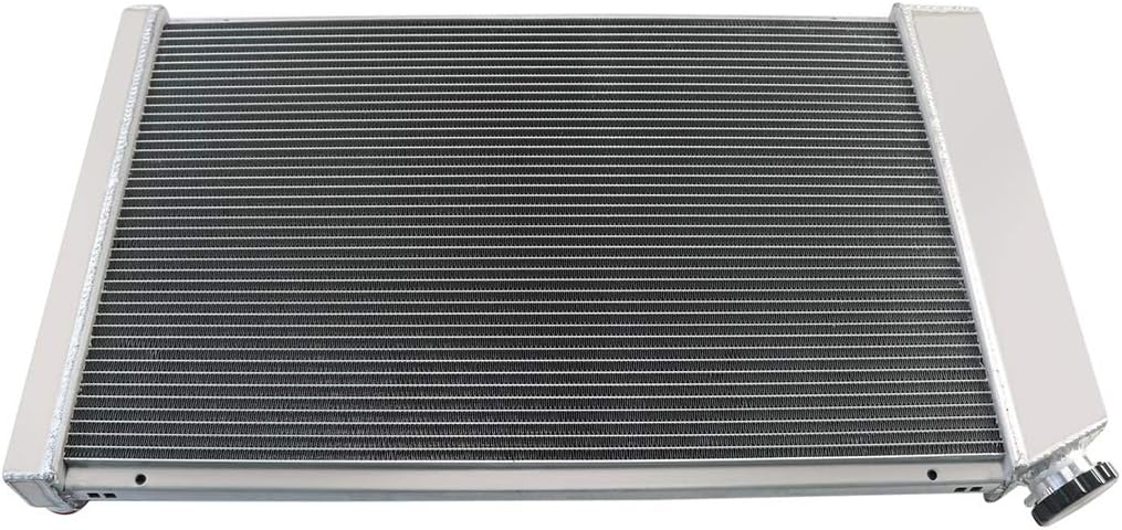 3 Row Aluminum Radiator with 2X12 Fan Shroud Combo and Relay Kit H772