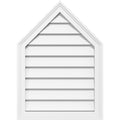 Peaked Top Surface Mount PVC Gable Vent O426