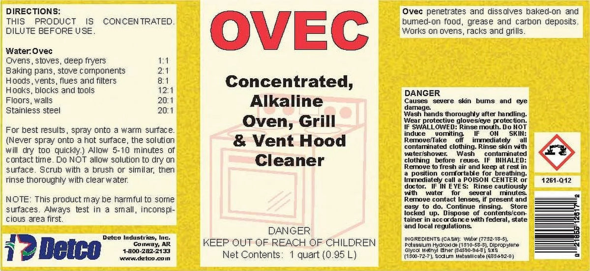 Industrial Oven & Grill Cleaner (1) G32001
