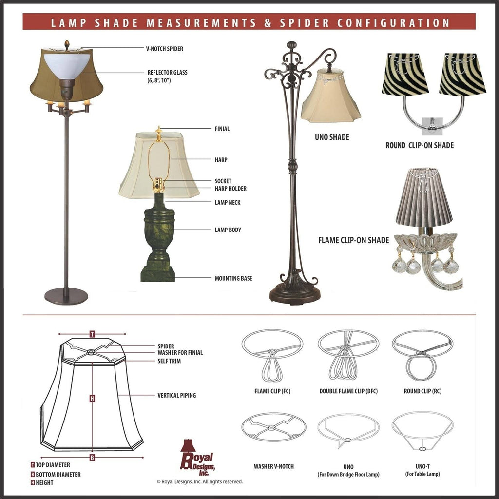 Antique Gold Lamp Shade, 9 x 16 x 12 K76147