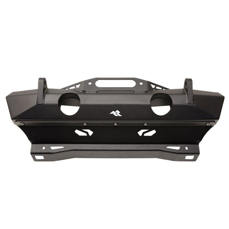 Stubby Steel Front Bumper with Skid Plate G9364