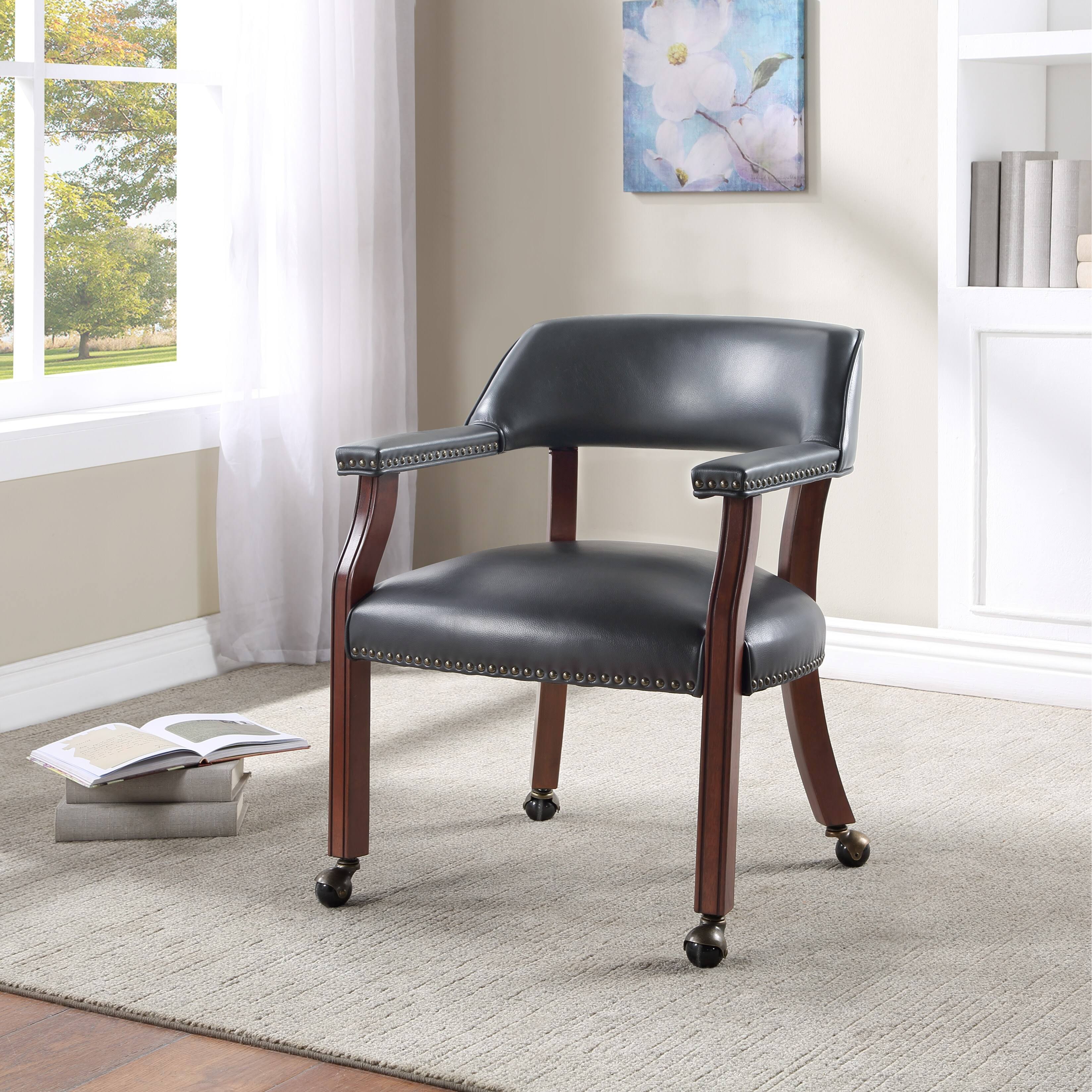Charcoal Caster Game and Dining Chair D973538