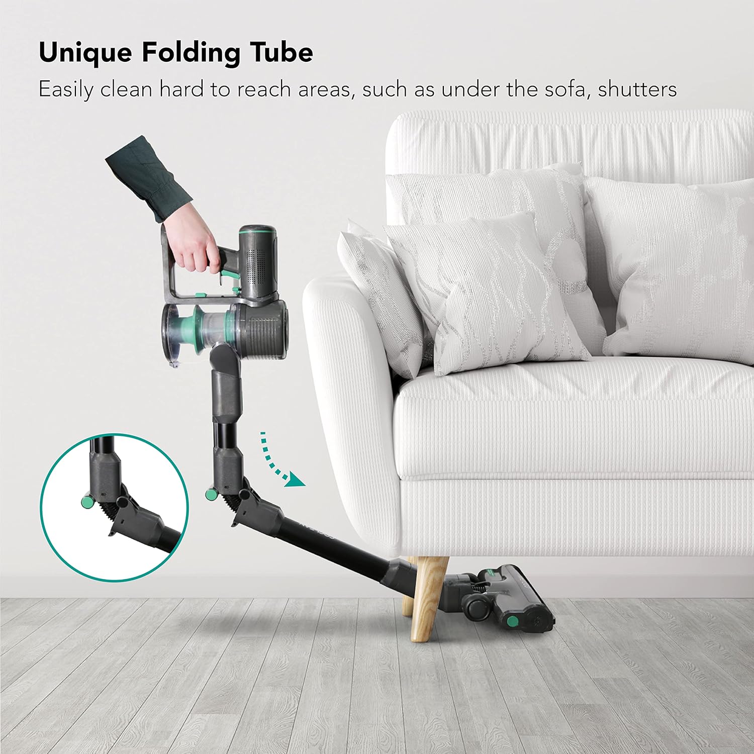 Cordless Stick Vacuum Cleaner with 400W Brushless Motor G168238
