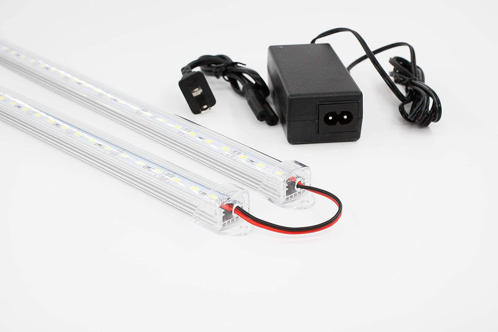 2pcs 20 LED Light for 4ft Showcase with UL 12v Ac Adapter X1335